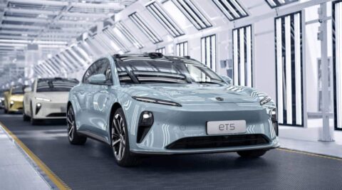 Nio sees first ET5 pre-production vehicles roll off line as deliveries about 1 month away