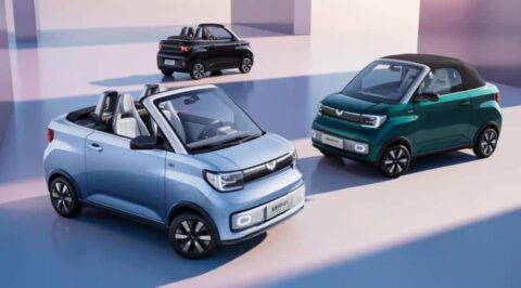 Hongguang Mini EV convertible version to go on sale in China on Sept 1