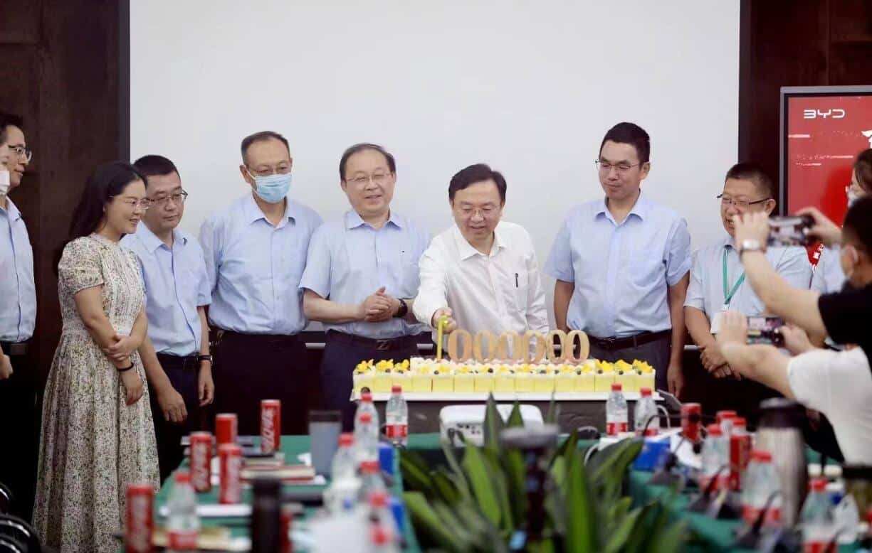 BYD's 1 millionth passenger car this year rolls off line