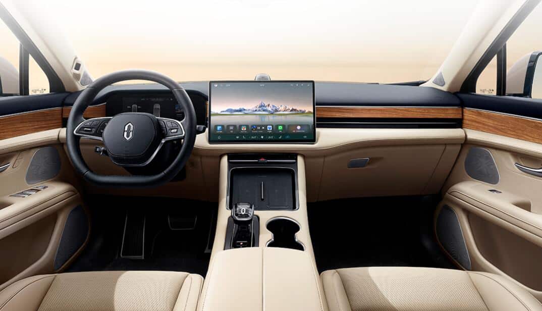 Huawei-backed AITO launches first all-electric model, M5 EV, to take on Tesla Model Y