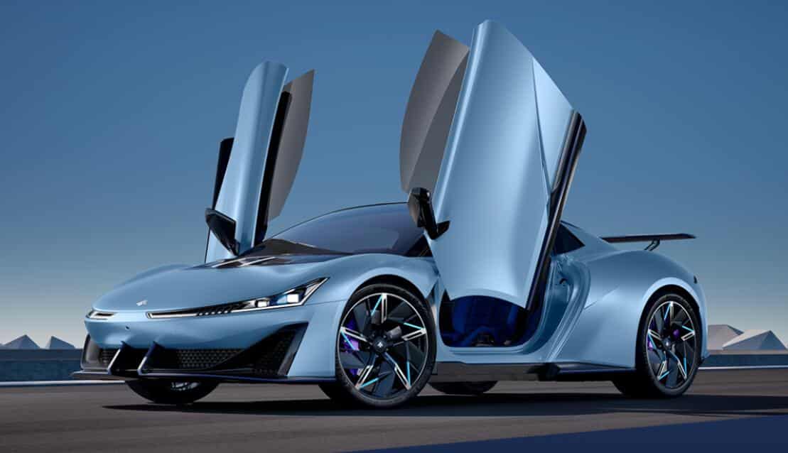 GAC Aion unveils Hyper SSR electric supercar, boasting acceleration to 100 km/h in 1.9 seconds