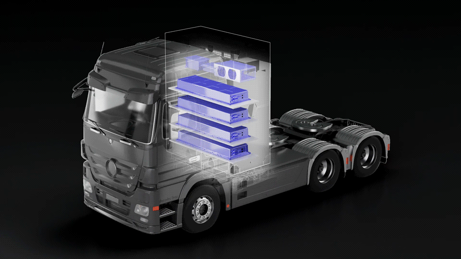 CATL unveils module to bracket battery technology for heavy trucks