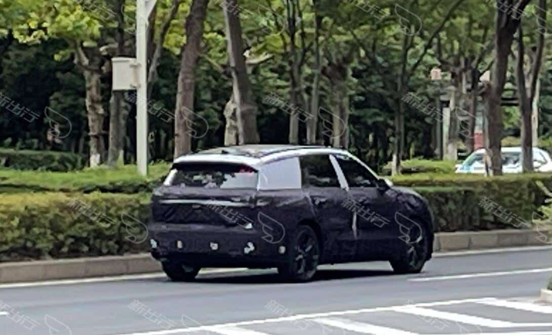 Nio ES8 with LiDAR: New spy photos show more details