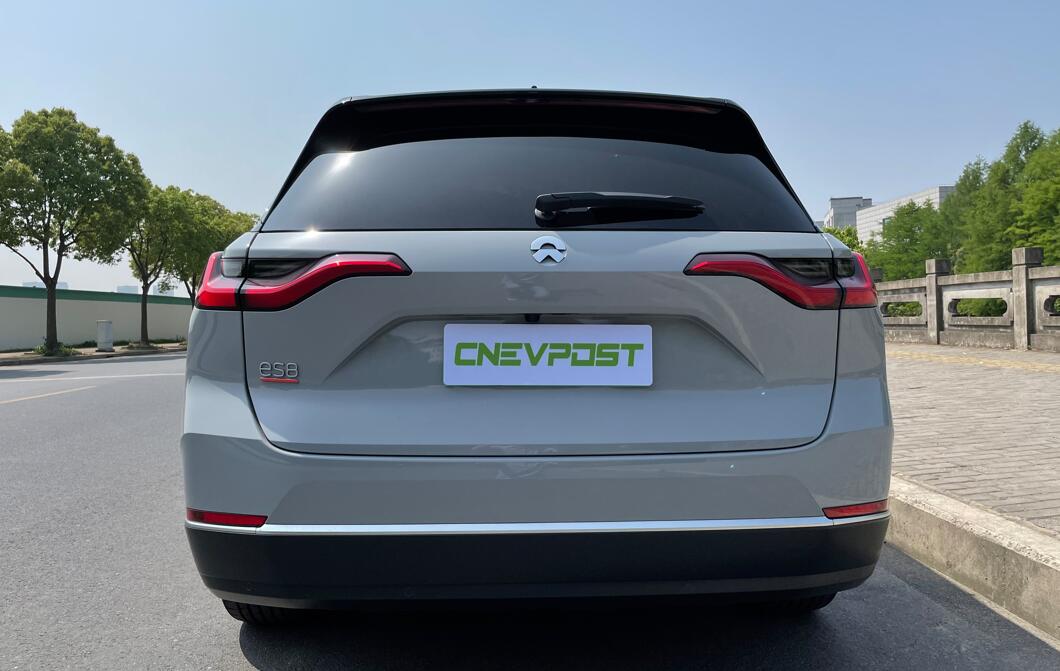 Nio ES8 with LiDAR: New spy photos show more details