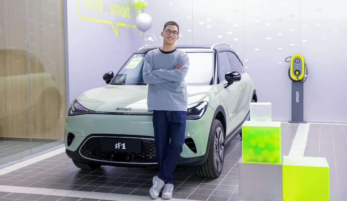 Smart #1 deliveries begin in China
