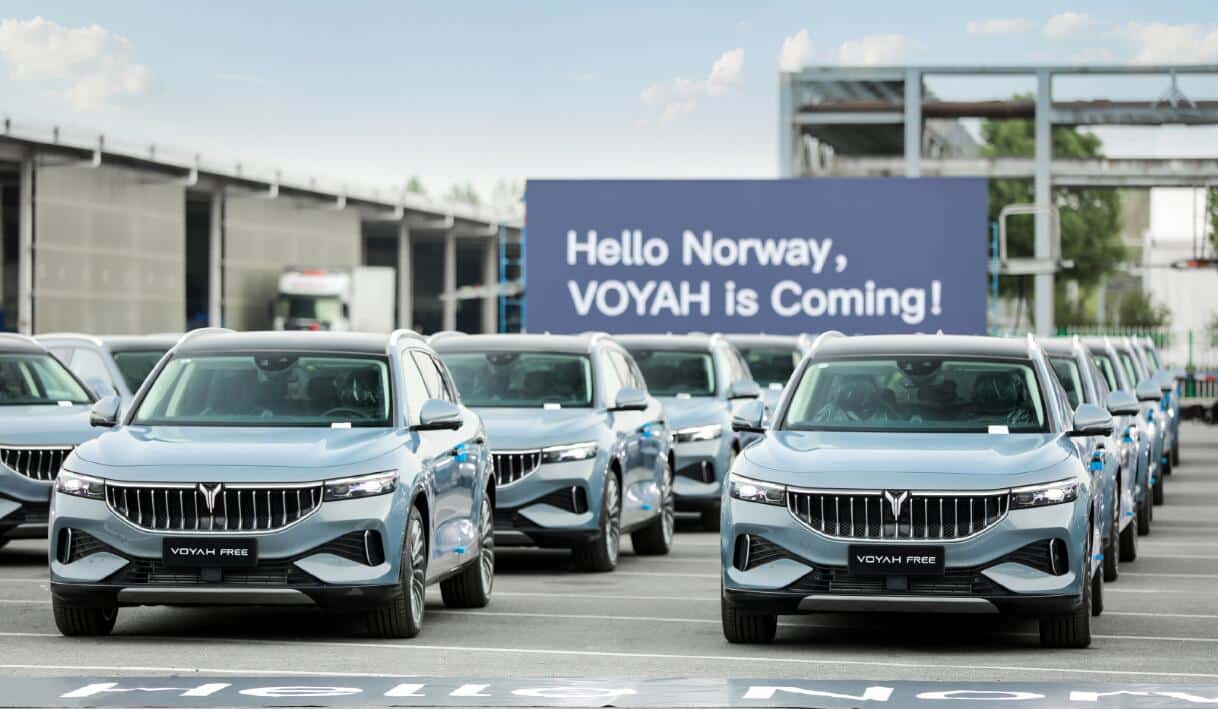 Dongfeng Motor's EV arm Voyah begins sending first 500 vehicles to Norway