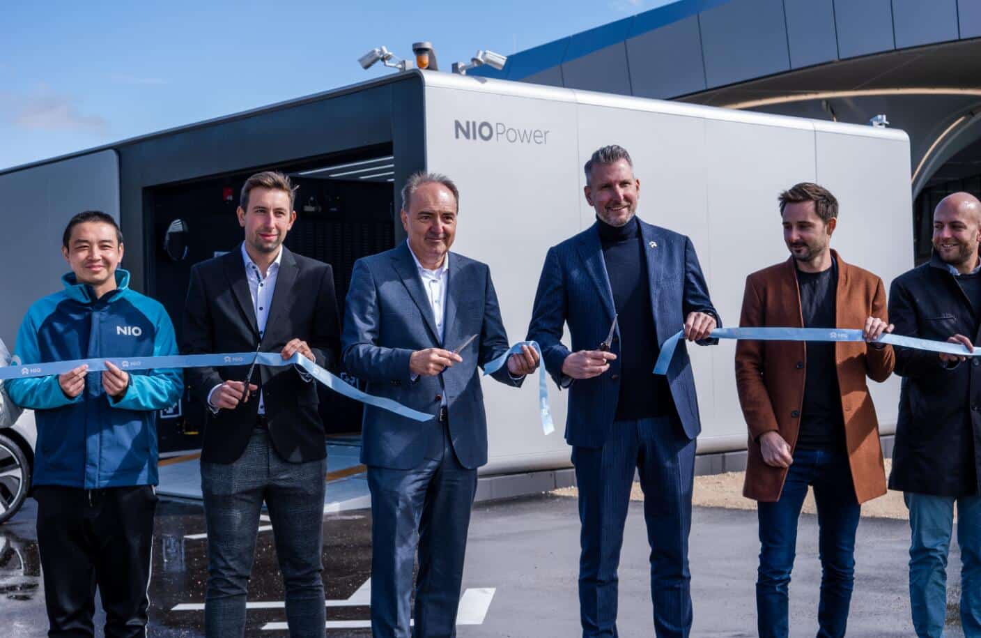 Nio launches first battery swap station in Germany ahead of official market entry
