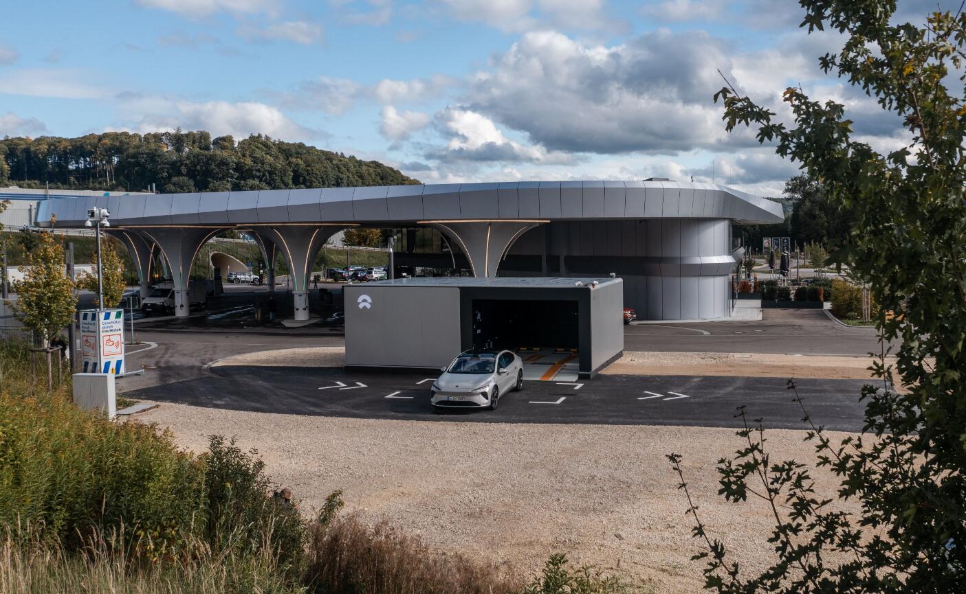 Nio launches first battery swap station in Germany ahead of official market entry