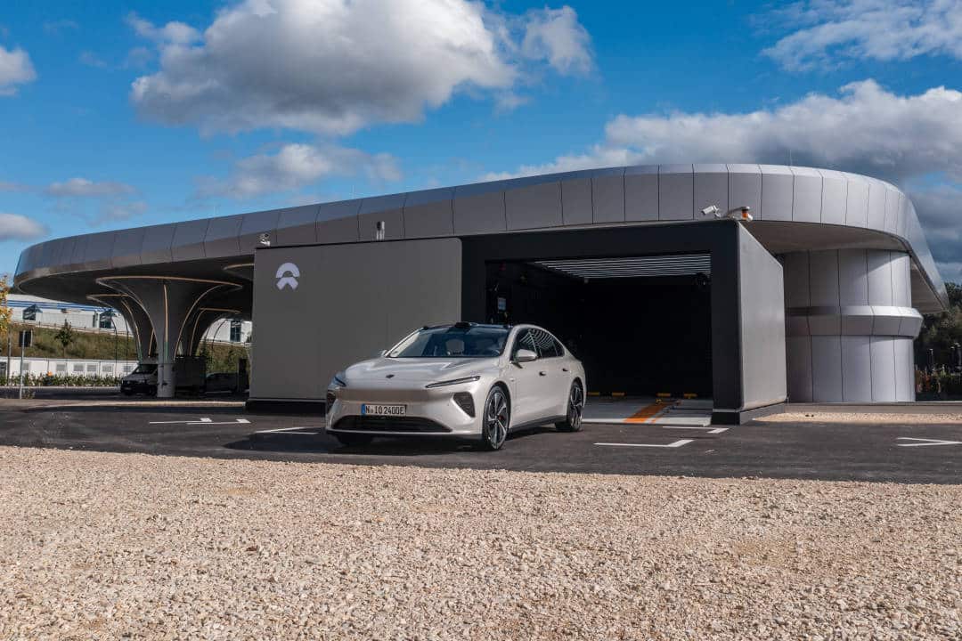 Nio launches first battery swap station in Germany ahead of official market entry