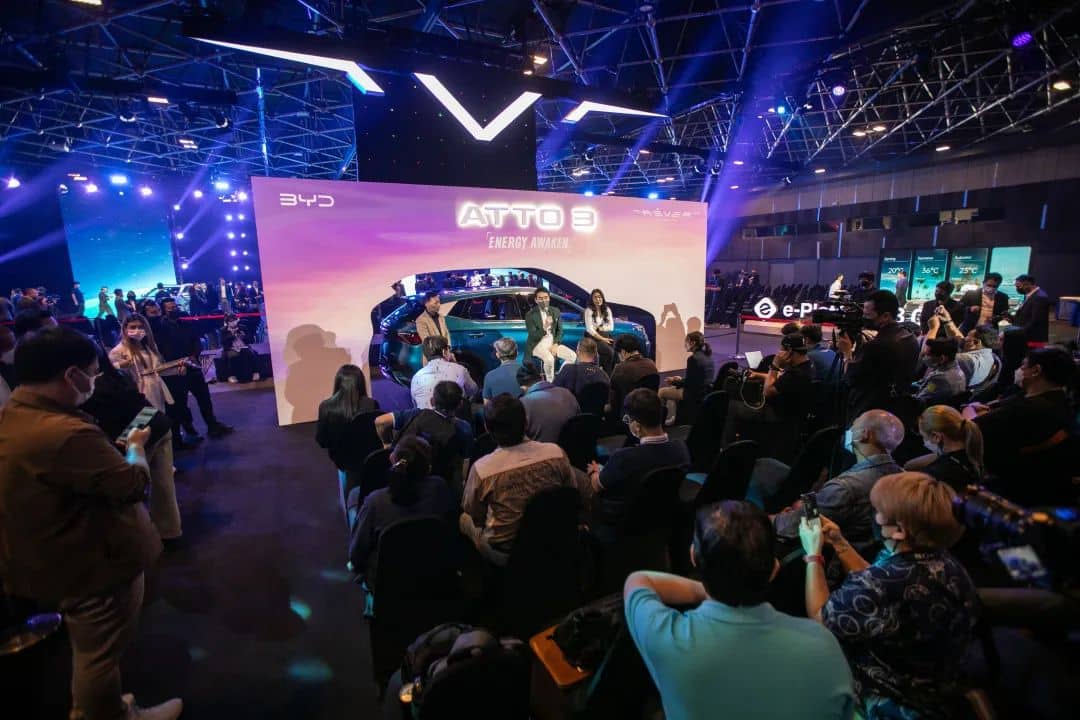 BYD brings Atto 3 to Thailand, Laos and India