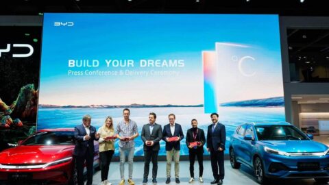 BYD presents 3 models at Paris Motor Show