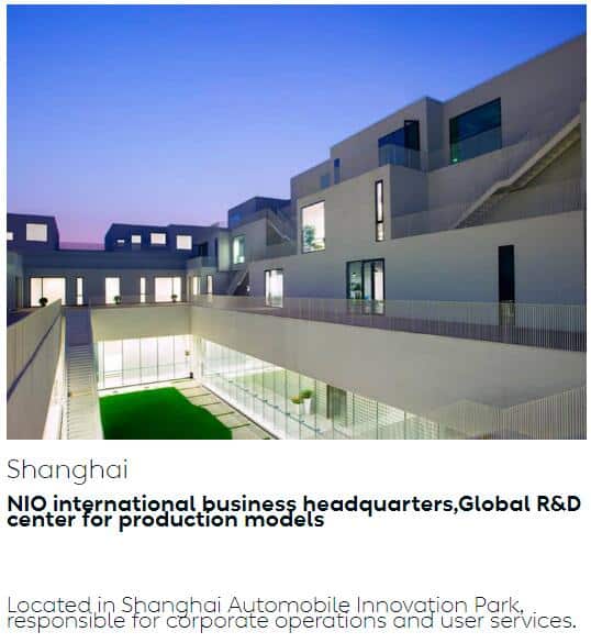 Nio signs deal to build new international headquarters in Shanghai's Jiading district