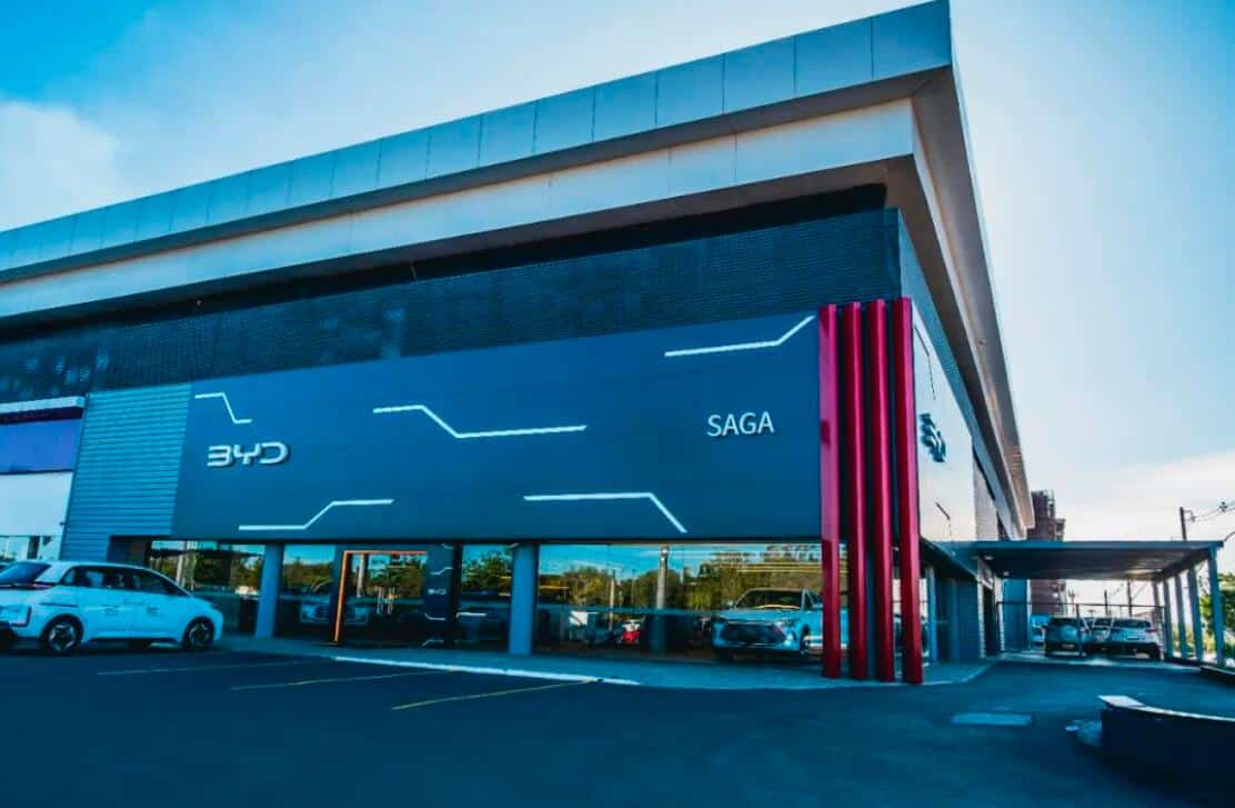 BYD partners with Brazil's largest car dealership Saga Group