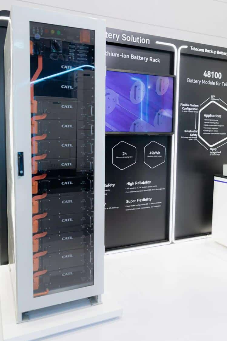 CATL showcases energy storage products in Australia