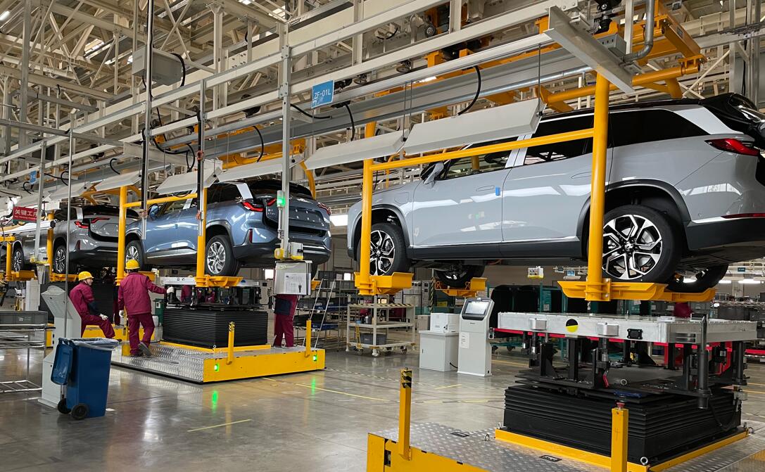 Nio's two plants in Hefei temporarily halt production due to Covid, report says