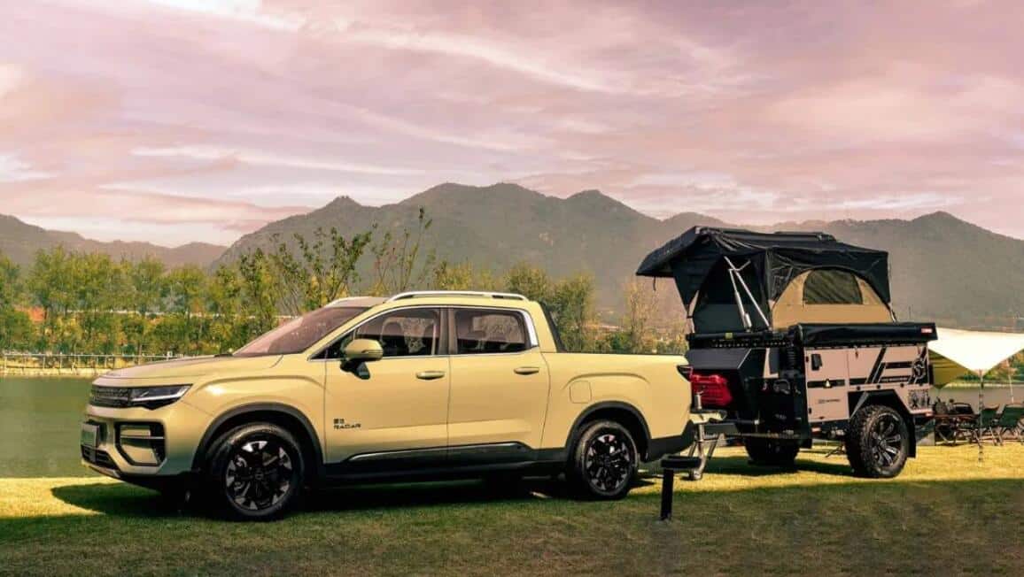Geely's Radar brand officially launches RD6 electric pickup truck