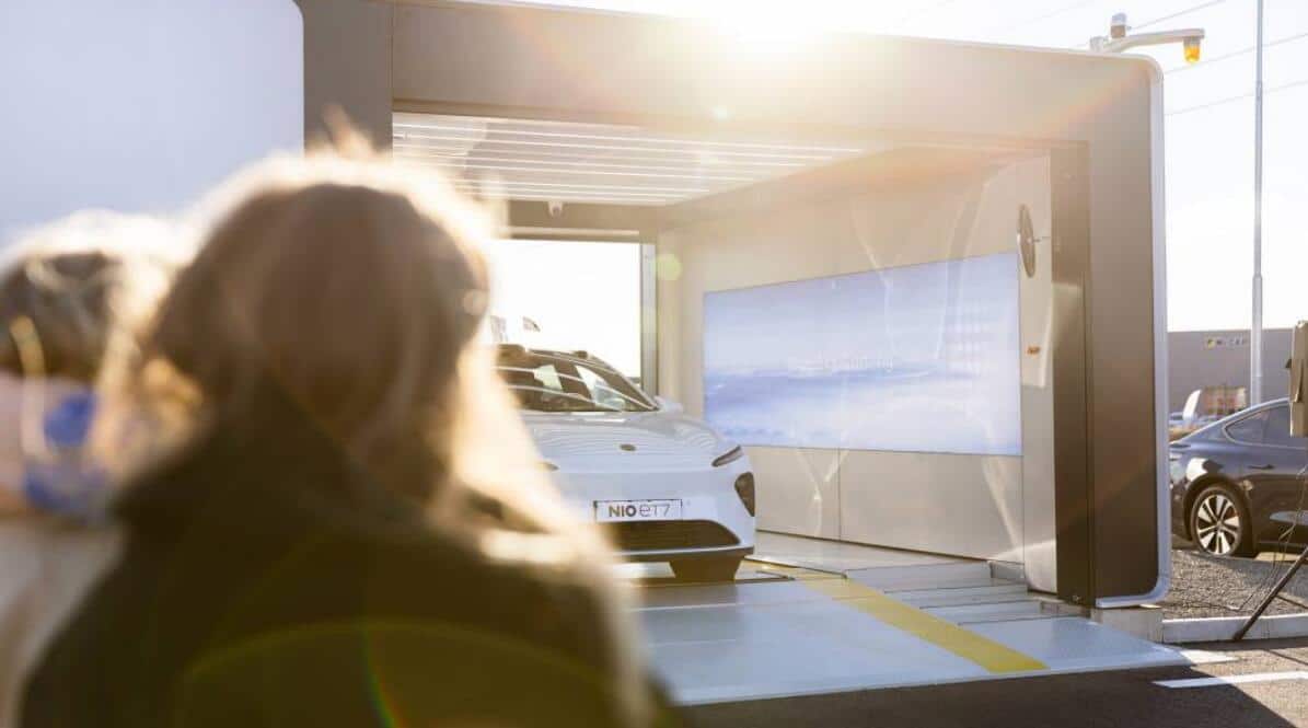Nio's first swap station in Sweden goes online