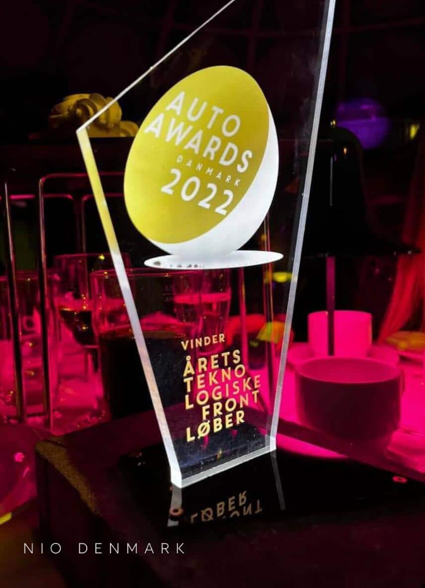 Nio ET7 wins new award in Denmark