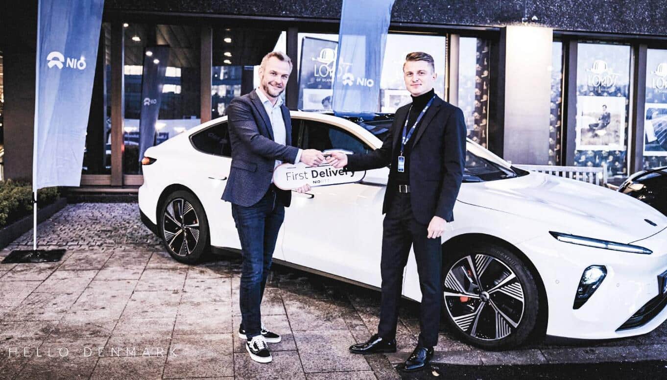 Nio starts delivery of ET7 in Denmark