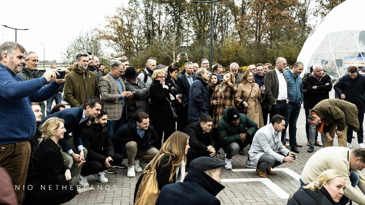 Nio's 1st swap station in Netherlands goes live