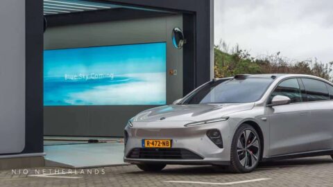 Nio's 1st swap station in Netherlands goes live