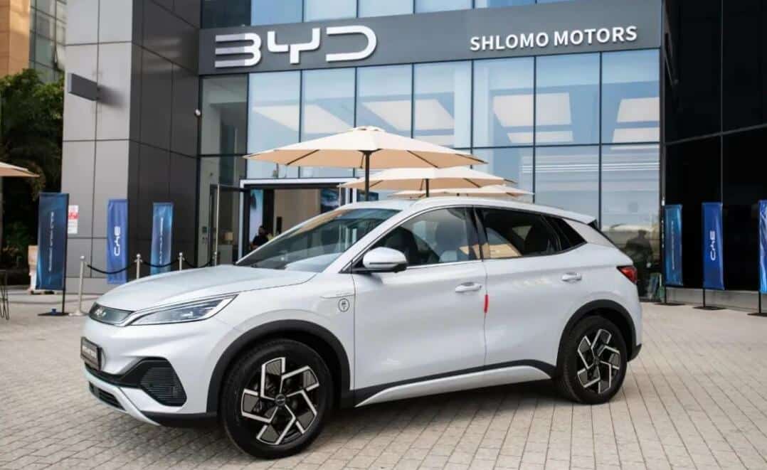 BYD Atto 3 best-selling model in Israel in Nov