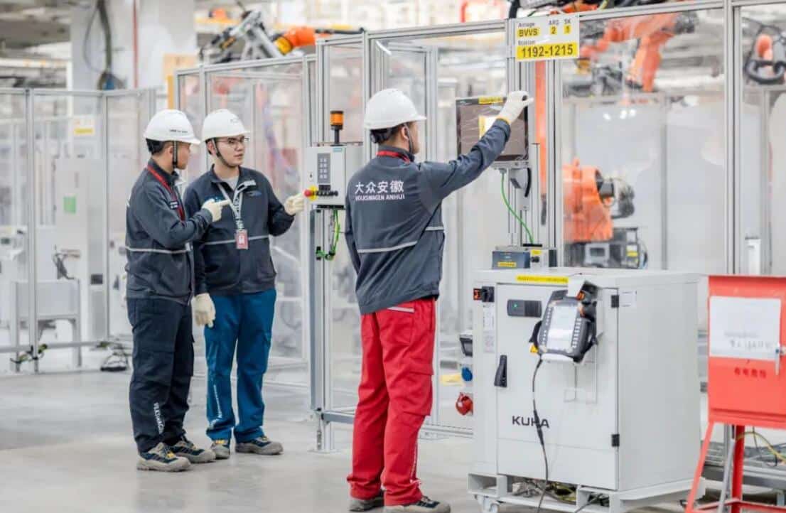 VW Anhui sees first pre-production vehicle roll off line