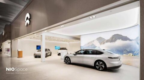 Nio's first showroom in Sweden opens