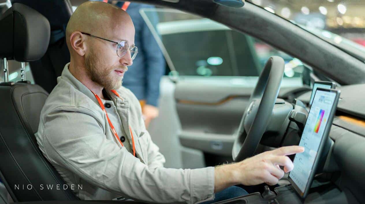 Nio showcases ET7, EL7, ET5, EP9 at Swedish EV show