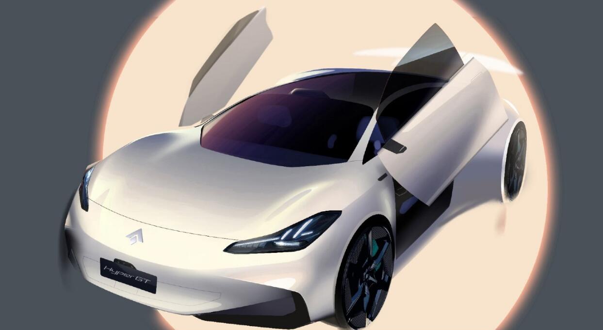 GAC Aion teases Hyper GT, 2nd model of its Hyper brand
