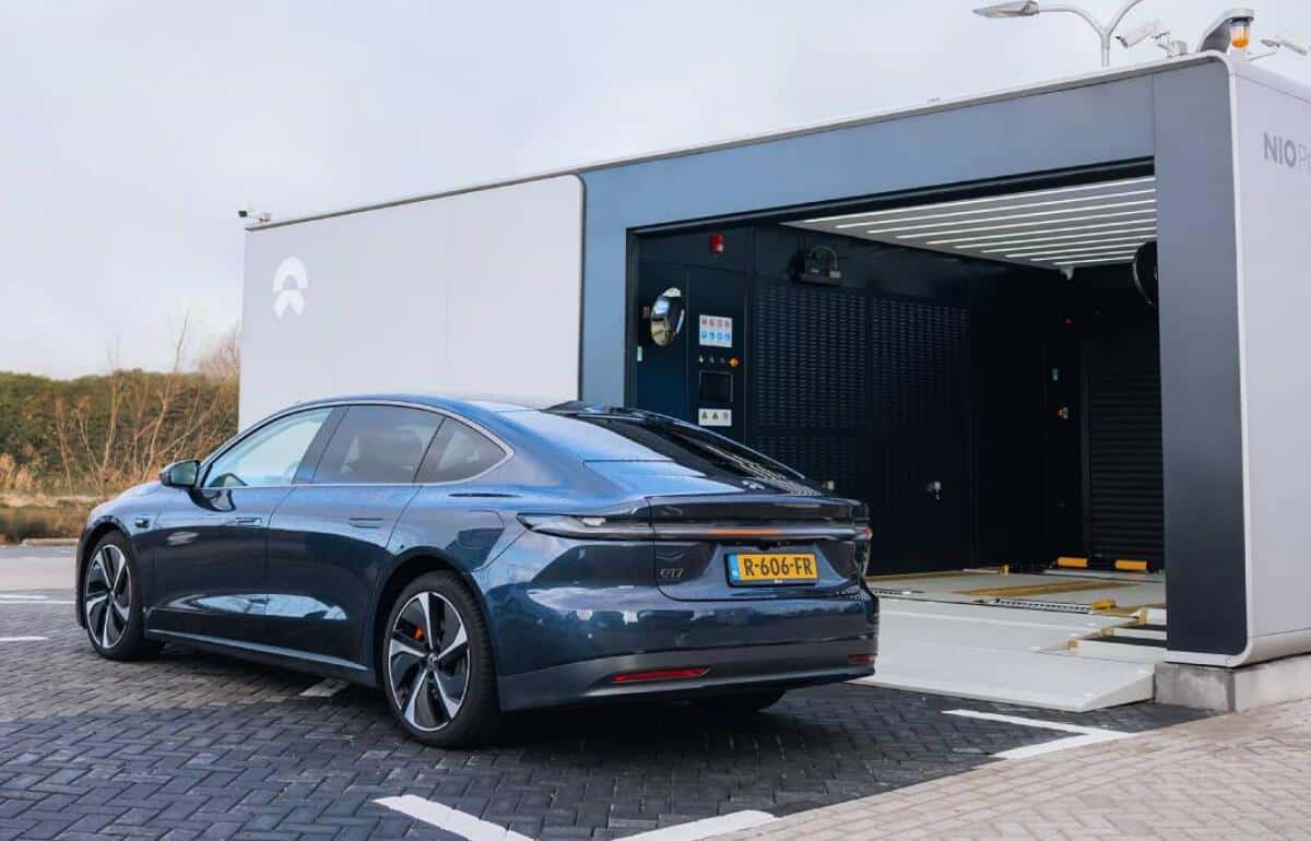 Nio's 10th swap station in Europe goes live