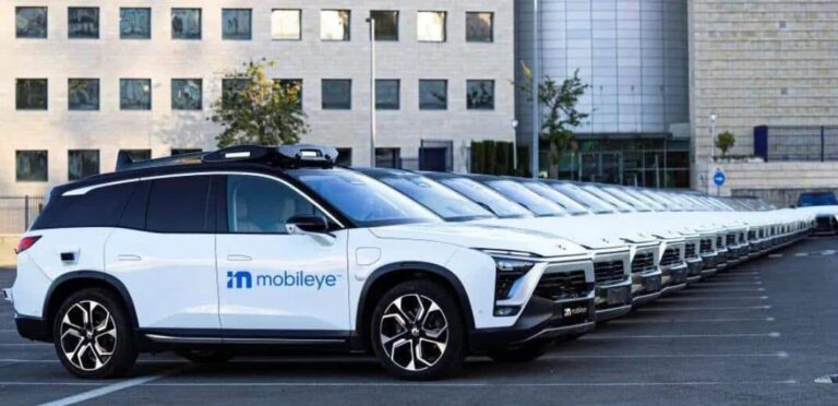 Mobileye begins autonomous driving tests in Germany with Nio ES8