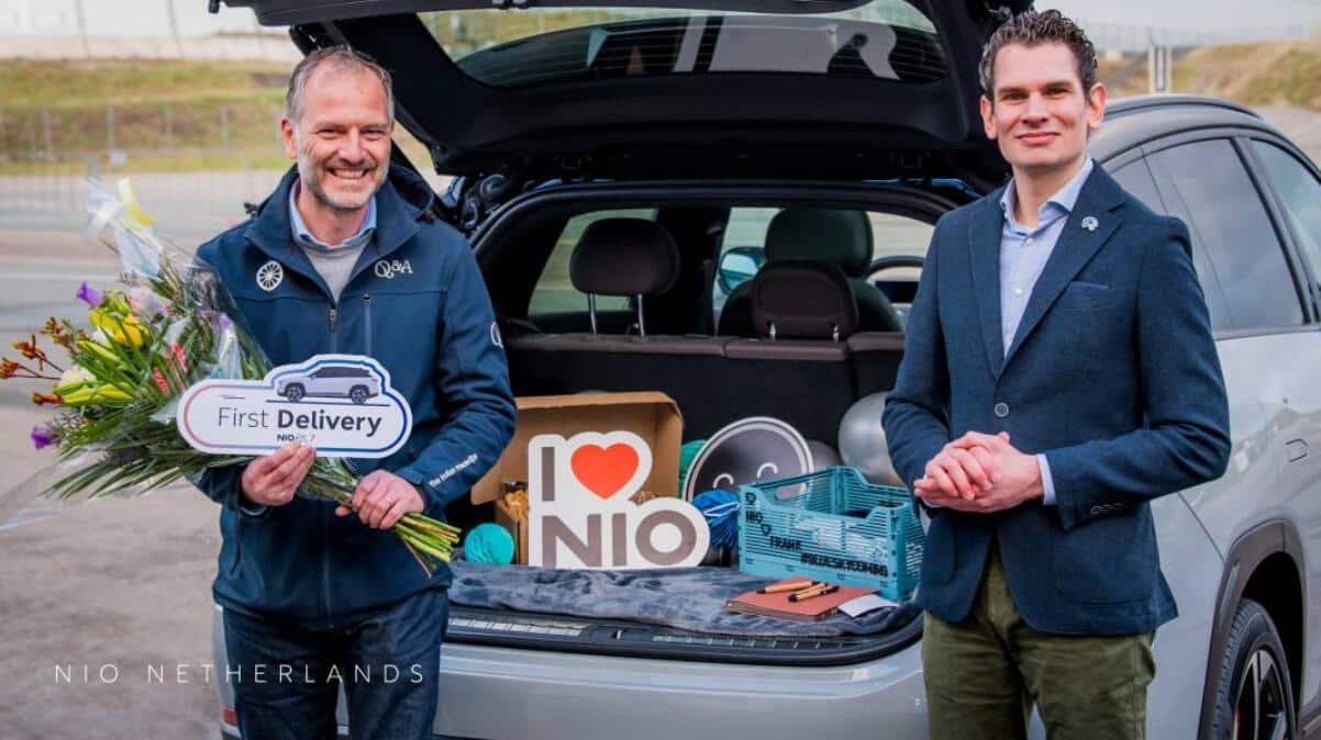 Nio begins EL7 SUV deliveries in Europe