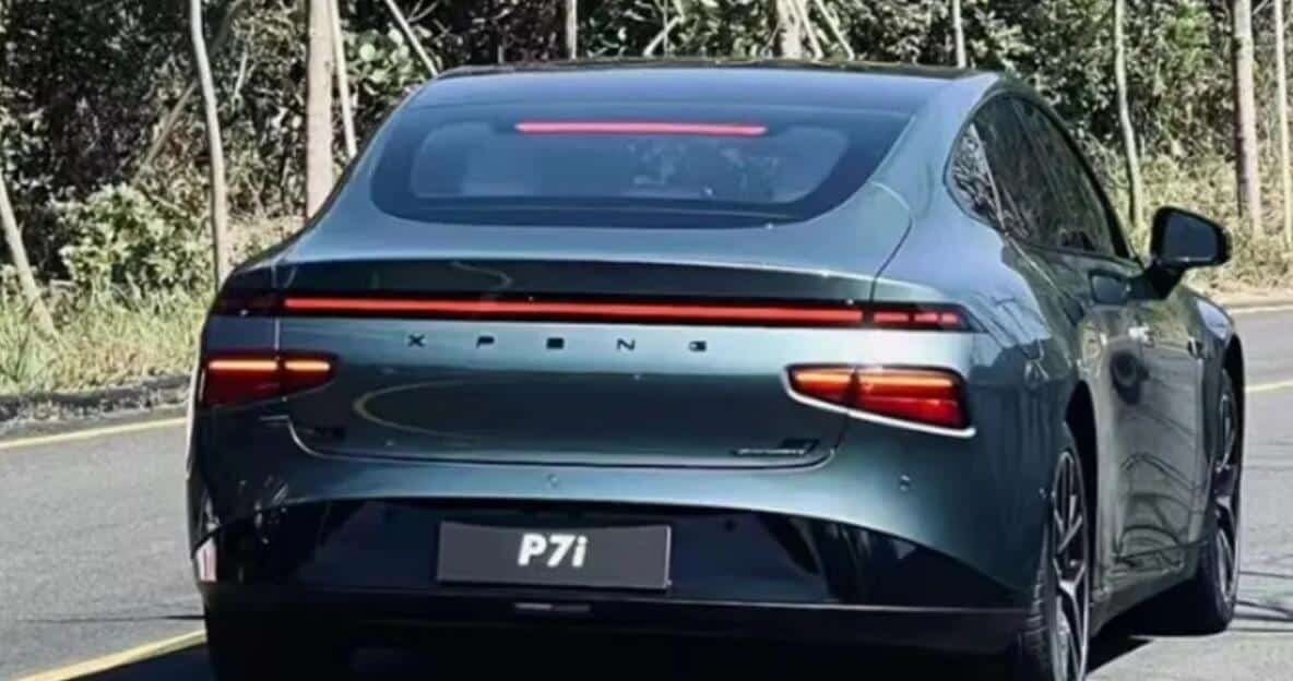 Revamped Xpeng P7 may be named P7i in China