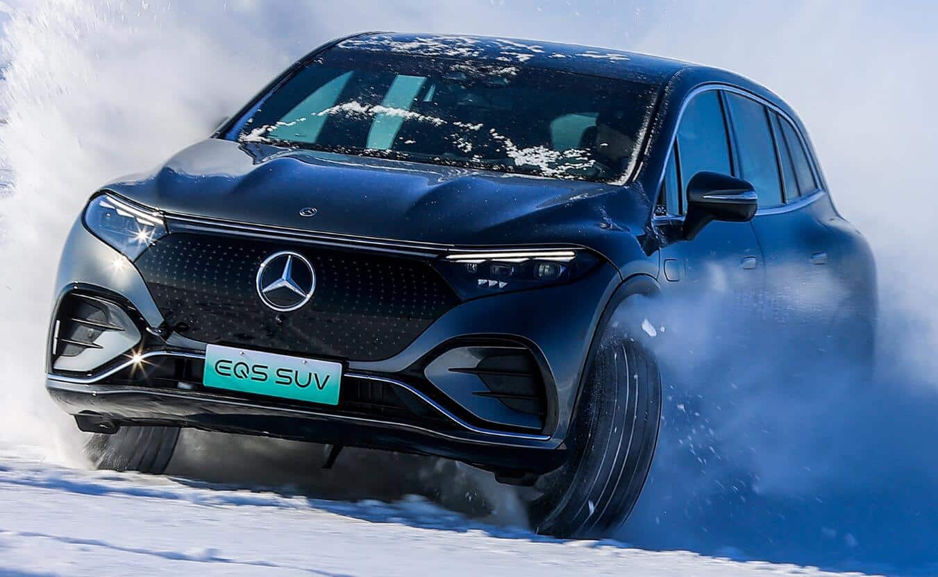 Mercedes-Benz launches EQS SUV in China with starting price of over 2,000