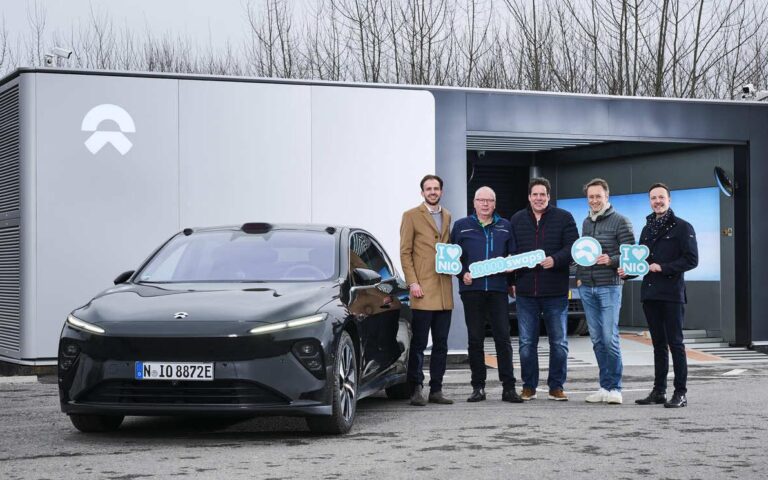 Nio sees milestone of 10,000th battery swap completed in Europe