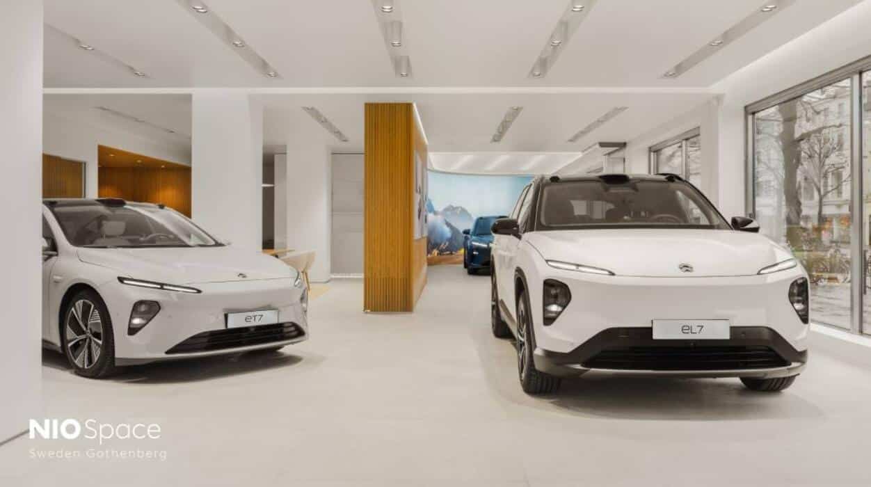 Nio opens 2nd showroom in Sweden