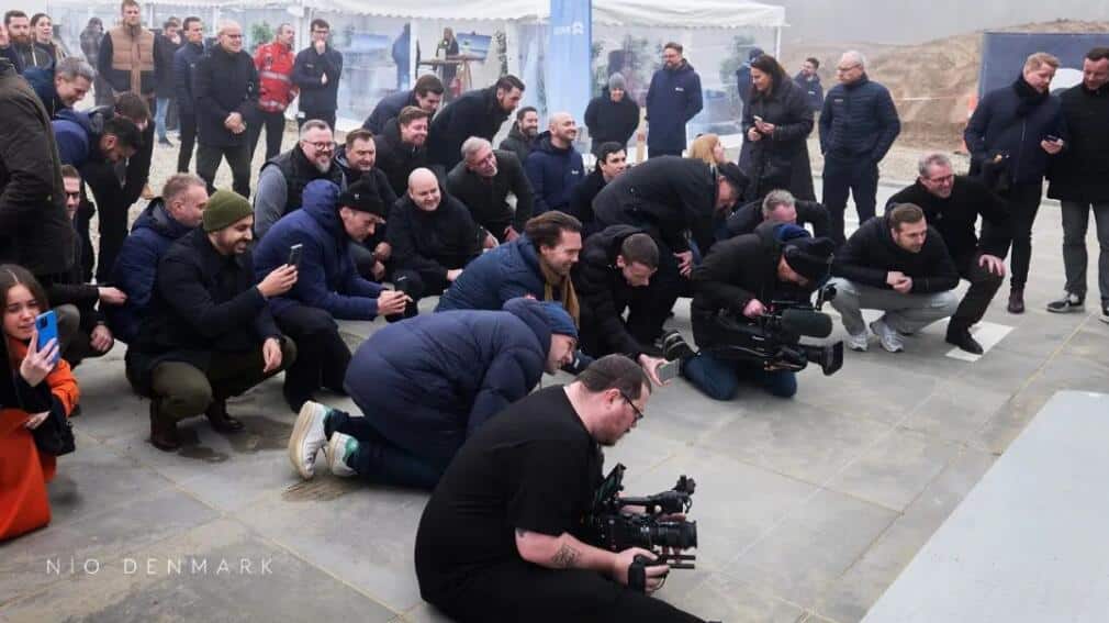 Nio's 1st swap station in Denmark goes online