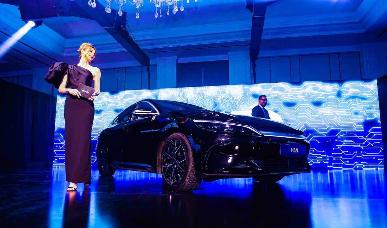 BYD launches 4 models in Jordan