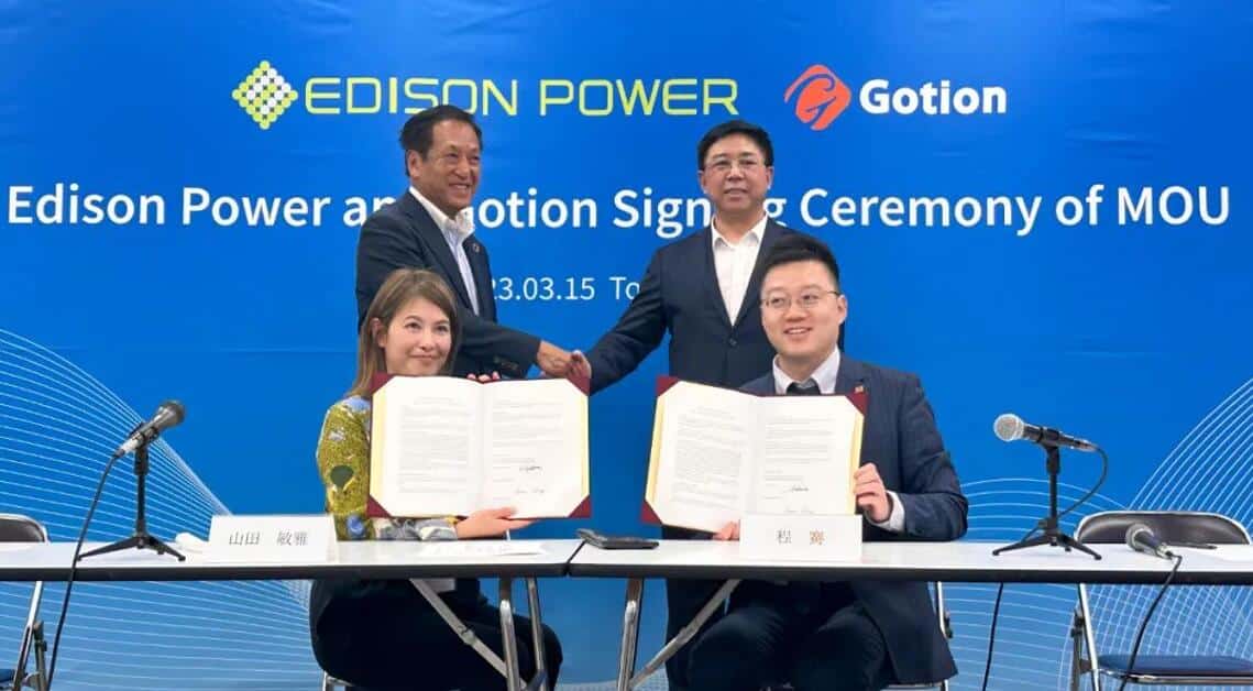 Gotion reaches deal with Edison Power to tap Japan's energy storage market