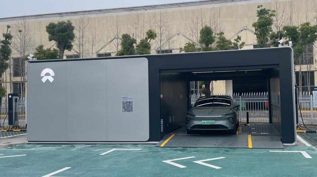 Nio aims for swap stations to serve partly as showrooms in underdeveloped cities