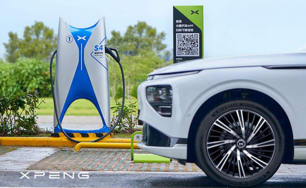Xpeng upgrades over 160 charging stations with S4 ultra-fast chargers