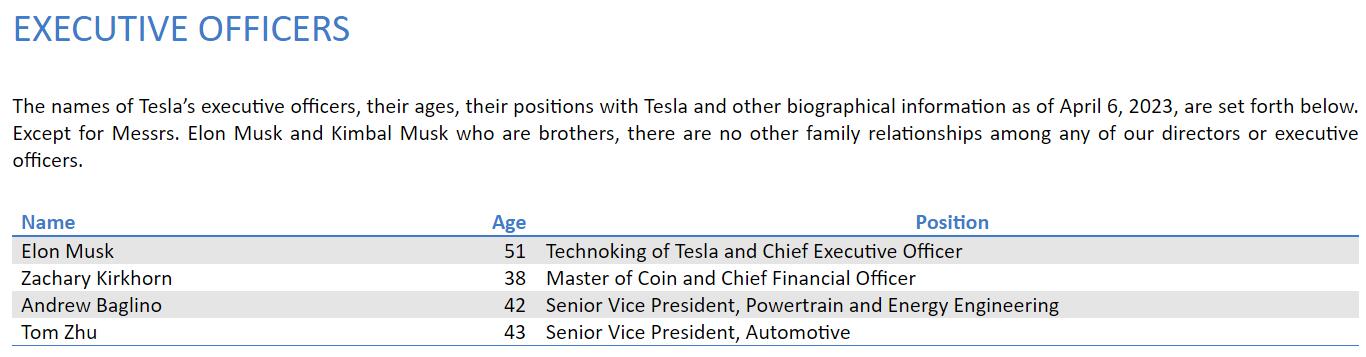 Tom Zhu becomes 1 of 4 key execs at Tesla