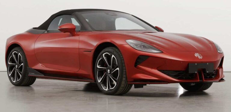 Regulatory filing: MG's electric roadster Cyberster not far from launch in China