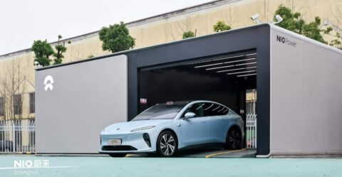 Nio's 1st 10 3rd-gen swap stations go into operation