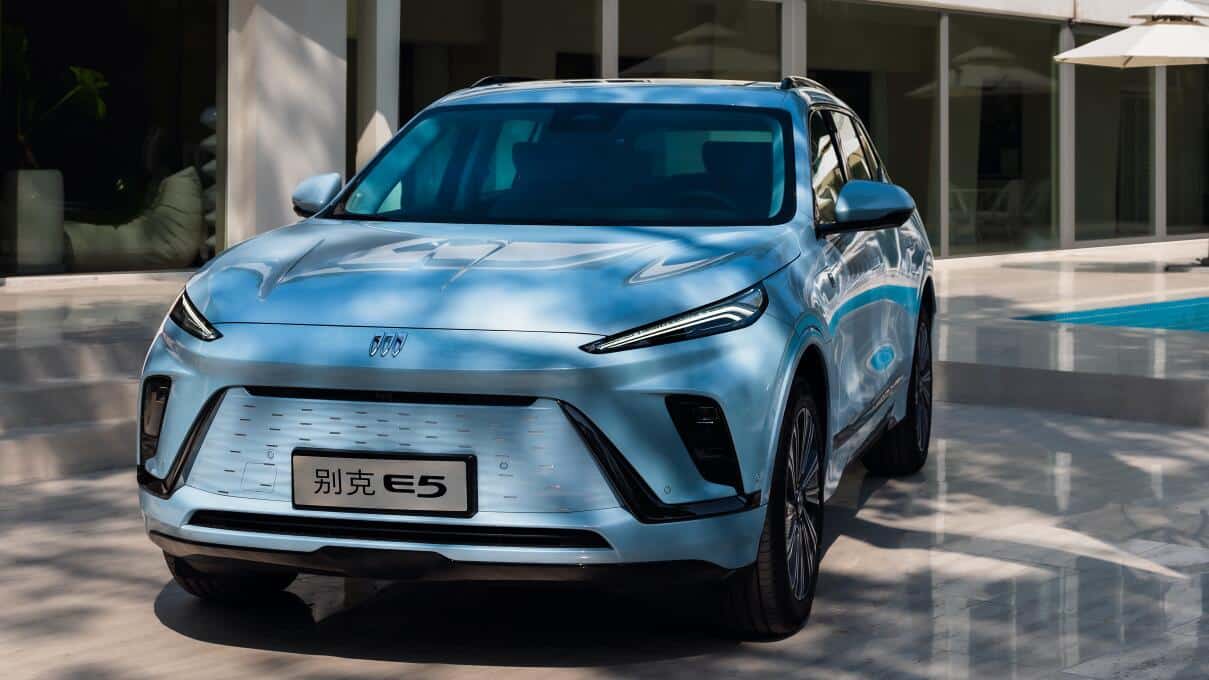 Buick launches electric SUV Electra E5 in China with competitive pricing