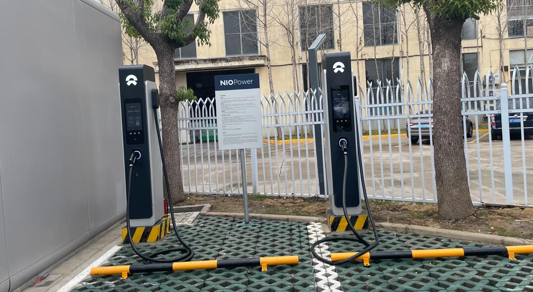 Nio's 1st 15 ultra-fast 500 kW charging stations go into operation