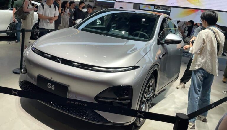 Xpeng G6 debuts at Shanghai auto show