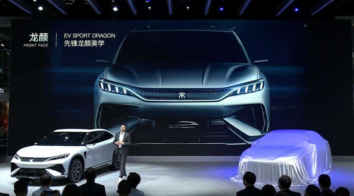 BYD unveils Song L concept SUV, Chaser 07 hybrid sedan at Shanghai auto show