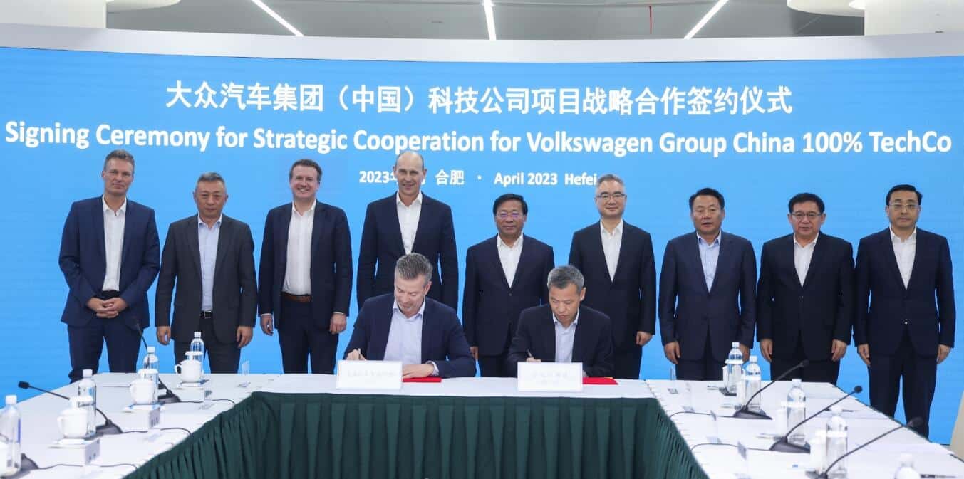 VW to set up new €1 billion firm in China that promises to shorten product development time by 30%